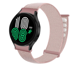 Pasek / bransoletka Tech-Protect Pasek Nylon do Samsung Galaxy Watch 4 / 5 / 5 Pro pearl pink