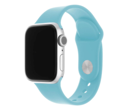Pasek do smartwatchy FIXED Silicone Strap Set do Apple Watch turquoise