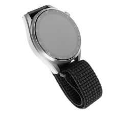 Pasek / bransoletka FIXED Nylon Strap do Smartwatch (20mm) wide reflective black