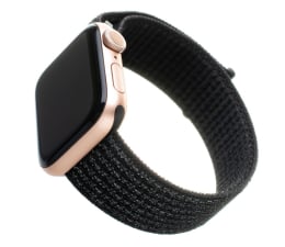 Pasek do smartwatchy FIXED Nylon Strap do Apple Watch reflective black