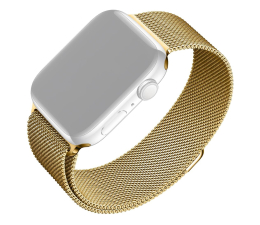 Bransoletka do smartwatchy FIXED Mesh Strap do Apple Watch gold