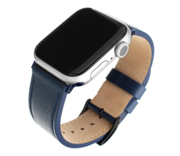 Pasek do smartwatchy FIXED Leather Strap do Apple Watch blue