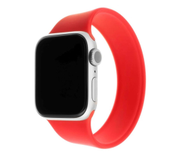 Pasek / bransoletka FIXED Elastic Silicone Strap do Apple Watch size L red