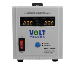 Stabilizator napięcia VOLT AVR 1000 (1000VA) STABILIZATOR NAPIĘCIA SIECIOWEGO