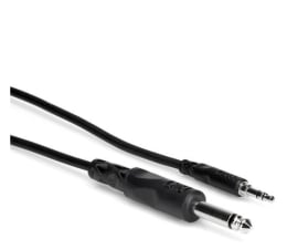 Kabel audio Hosa Kabel TS 6.35mm – TRS 3.5mm, 0.91m