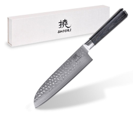 Nóż i widelec Shiori Chairo Santoku
