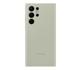 Etui / obudowa na smartfona Samsung Silicone Cover do Galaxy S22 Ultra zielony