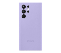Etui / obudowa na smartfona Samsung Silicone Cover do Galaxy S22 Ultra fioletowy
