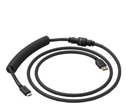 Kable do klawiatur Glorious PC Gaming Race Coil Cable Phantom Black USB-C - USB-A
