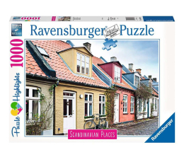 Puzzle 1000 - 1500 elementów Ravensburger Puzzle skandynawskie miasto 1000 el.