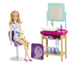 Lalka i akcesoria Barbie Domowe Spa Maseczka na twarz Zestaw