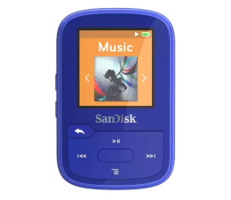Odtwarzacz MP3 SanDisk Clip Sport Plus 32GB niebieski