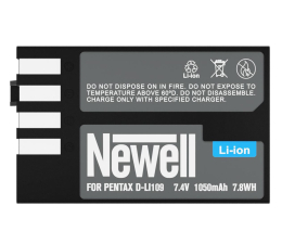 Akumulator do aparatu Newell D-Li109 do Pentax