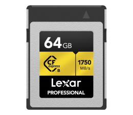 Karta pamięci CFexpress Lexar 64GB Professional Type B GOLD 1750MB/s