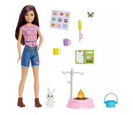 Lalka i akcesoria Barbie Malibu Skipper na kempingu
