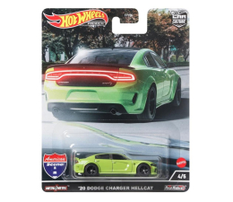 Pojazd / tor i garaż Hot Wheels Premium Car Culture Dodge Charger SRT Hellcat