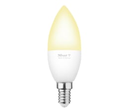 Inteligentna żarówka Trust Smart WiFi LED candle E14 white ambience