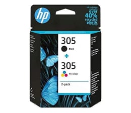 Tusz do drukarki HP Zestaw 305 2 tuszów Black+CMY Instant Ink