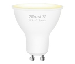 Inteligentna żarówka Trust Smart WiFi LED spot GU10 white ambience