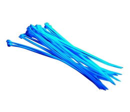 Narzędzie serwisowe / sieciowe Bitspower Opaski zaciskowe kablowe 20szt UV 12cm niebieskie