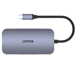 Hub USB Unitek Hub N9+ USB-C HDMI, PD 100W, czytnik kart
