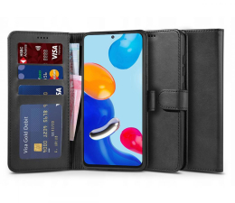Etui / obudowa na smartfona Tech-Protect Wallet do Xiaomi Redmi Note 11 Pro czarny