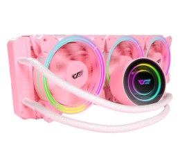 Chłodzenie wodne DarkFlash TR360 RGB Pink 3x120mm