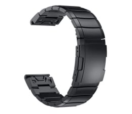 Pasek do smartwatchy Tech-Protect Bransoleta SteelBand do Garmin Fenix black (22mm)