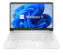 Notebook / Laptop 15,6" HP 15s i3-1115G4/16GB/512/Win11 IPS White