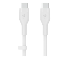 Kabel USB Belkin USB-C -USB-C 2.0 Silicone 2m White