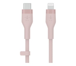 Kabel Lightning Belkin USB-C - Lightning Silicone 1m Pink