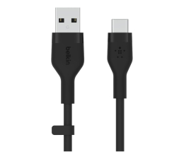 Kabel USB Belkin USB-A - USB-C Silicone 1m Black