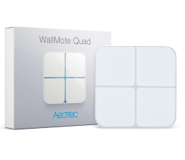 Przycisk/pilot Aeotec Smart przełącznik z 4 przyciskami allMote Quad