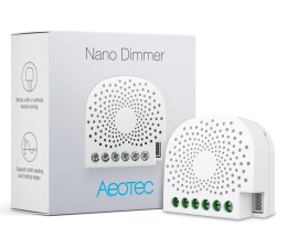 Inteligentny sterownik Aeotec Smart ściemniacz Nano Dimmer