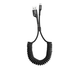 Kabel Lightning Baseus Kabel USB-A - Lightning Spring 1m (2A, czarny)