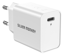 Ładowarka do smartfonów Silver Monkey Ładowarka sieciowa 30W USB-C PD