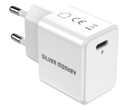 Ładowarka do smartfonów Silver Monkey Ładowarka sieciowa 25W USB-C PD (mini)