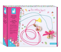 Zabawka kreatywna Janod Zestaw kreatywny do tworzenia biżuterii Fiolki ze słodyczami
