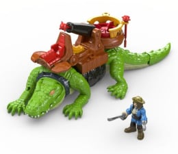 Figurka Fisher-Price Imaginext Kroczący Krokodyl i Pirat Hak