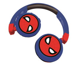 Zabawka dla małych dzieci Lexibook Składane słuchawki 2w1 Bluetooth Spiderman