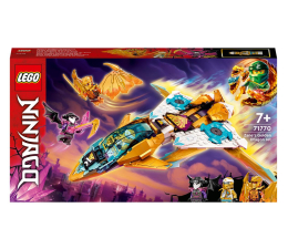 Klocki LEGO® LEGO Ninjago® 71770 Złoty smoczy odrzutowiec Zane’a
