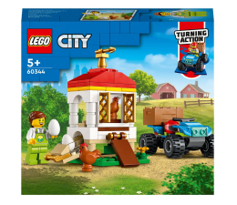 Klocki LEGO® LEGO City 60344 Kurnik z kurczakami