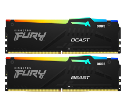 Pamięć RAM DDR5 Kingston FURY 32GB (2x16GB) 5200MHz CL40 Beast RGB