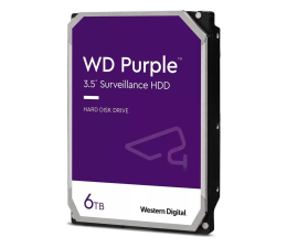 Dysk HDD WD WD Purple 6TB 256MB SATA III