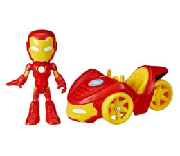 Pojazd / tor i garaż Hasbro Spider-Man Spidey Pojazd Iron Racer + figurka