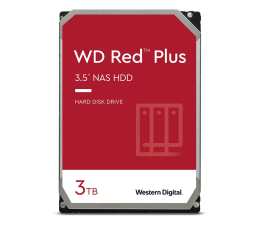 Dysk HDD WD RED PLUS 3TB 5400obr. 128MB