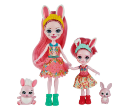 Lalka i akcesoria Mattel Enchantimals Bree i Bedelia Bunny 2-pak