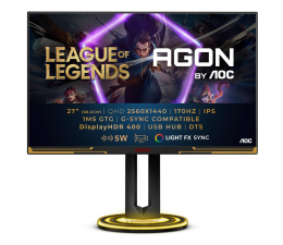 Monitor LED 27" AOC AGON Pro AG275QXL League of Legends Edition