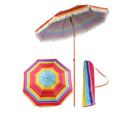 Akcesorium plażowe ROYOKAMP Duży Boho parasol plażowo ogrodowy 180cm