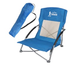 Mebel kempingowy ROYOKAMP Fotel turystyczno plażowy z podłokietnikami 55x58x64cm skład